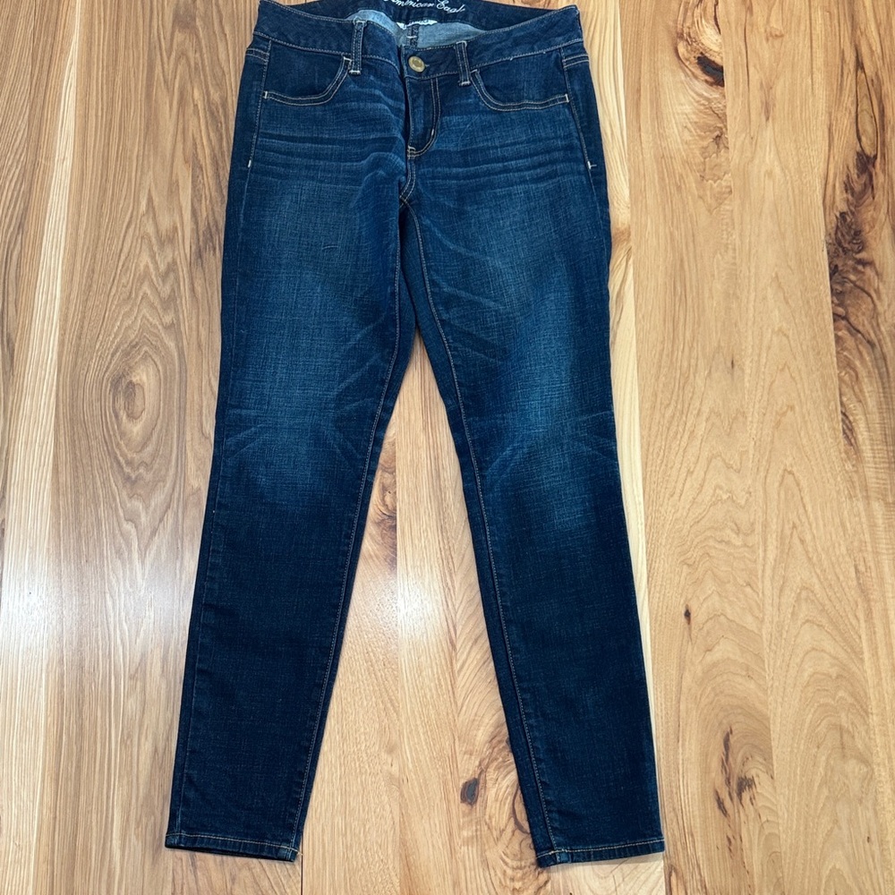 American Eagle Outfitters Dark Indigo Skinny Jeans